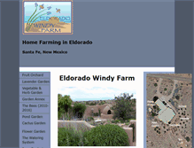 Tablet Screenshot of eldoradowindyfarm.com